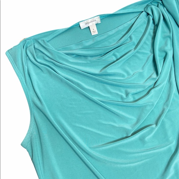 Dress Barn Tops - Dress Barn Women's Light Blue Sleeveless Top L